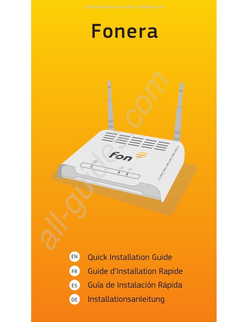 Fon Fonear Quick installation guide