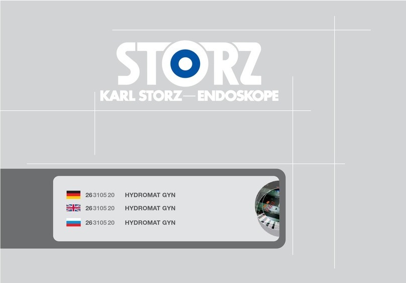 Storz HYDROMAT GYN instruction manual