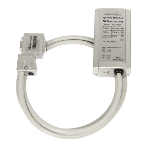 Helmholz NETLink 700-881-MPI21 User manual
