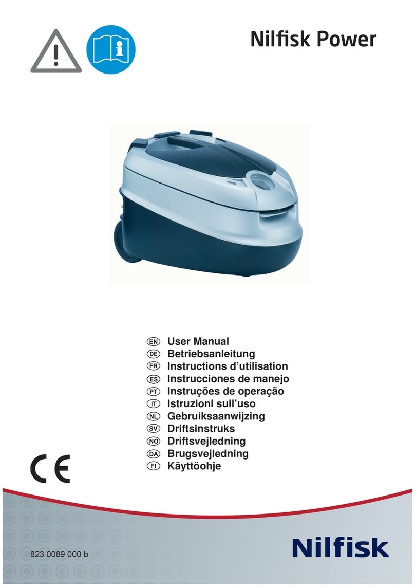 Nilfisk-Advance Power User manual