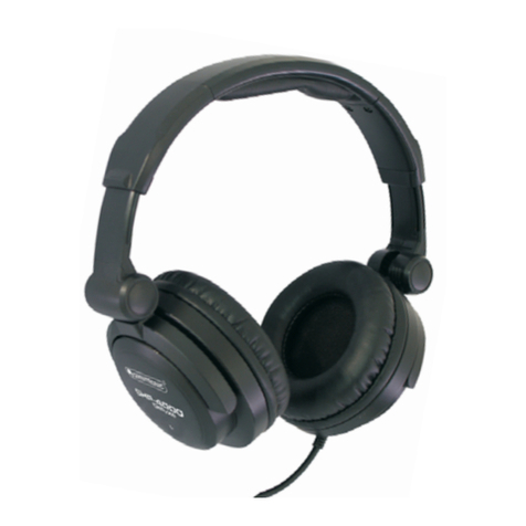 Omnitronic SHP-4000 Deluxe user manual
