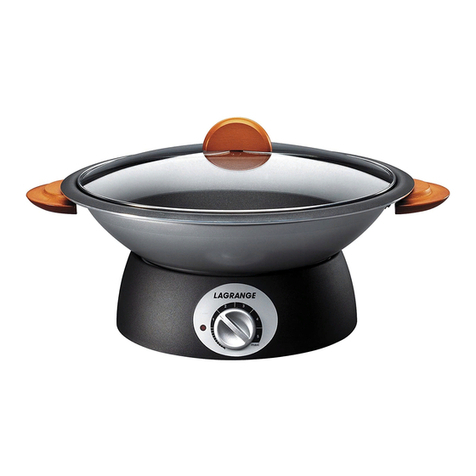 Lagrange FONDUE DELUXE User manual