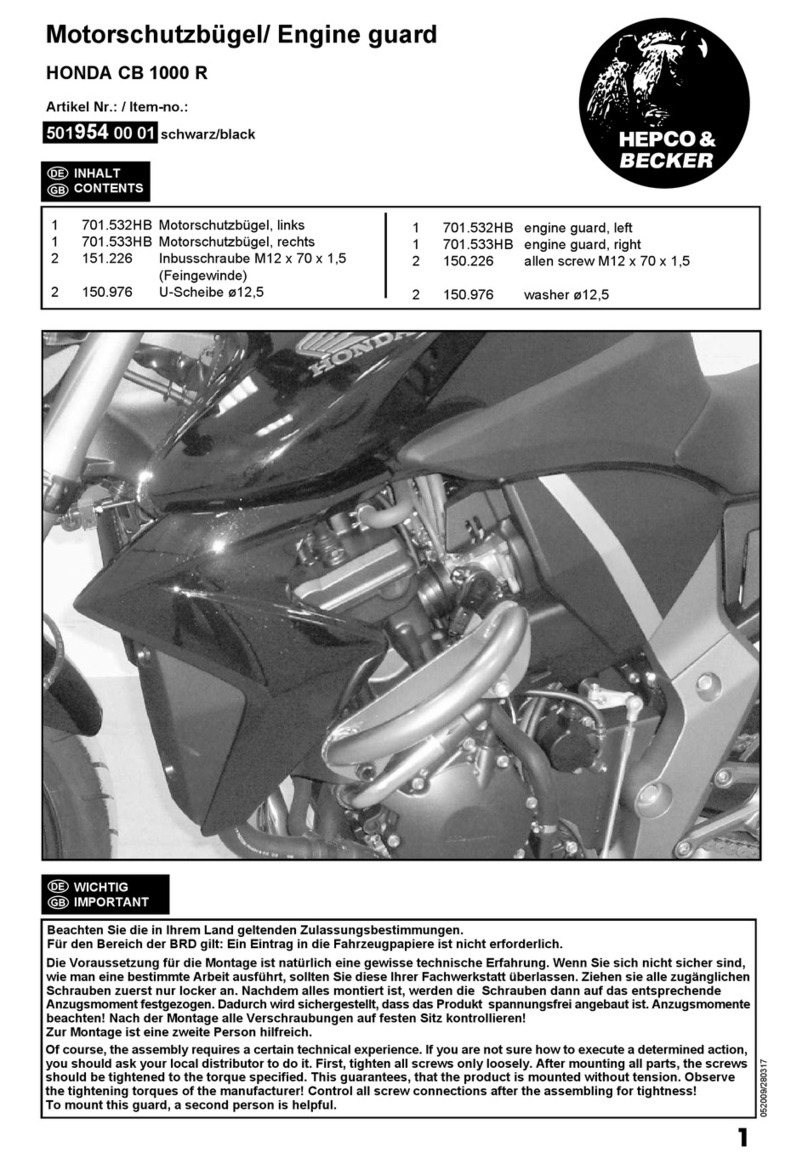 hepco & becker 501954 00 01 User manual hepco & becker 501954 00 01 User manual