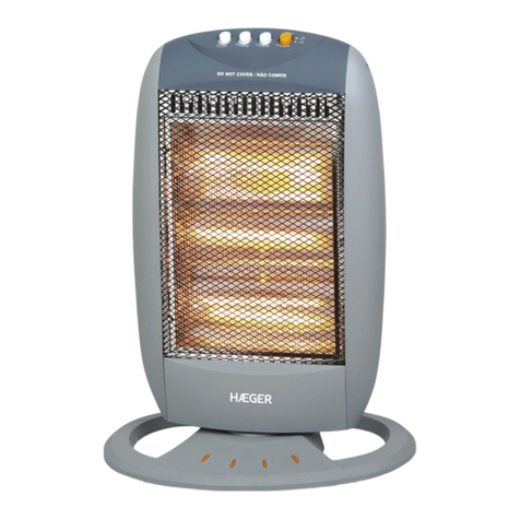 HAEGER Halo 1200 Plus User manual