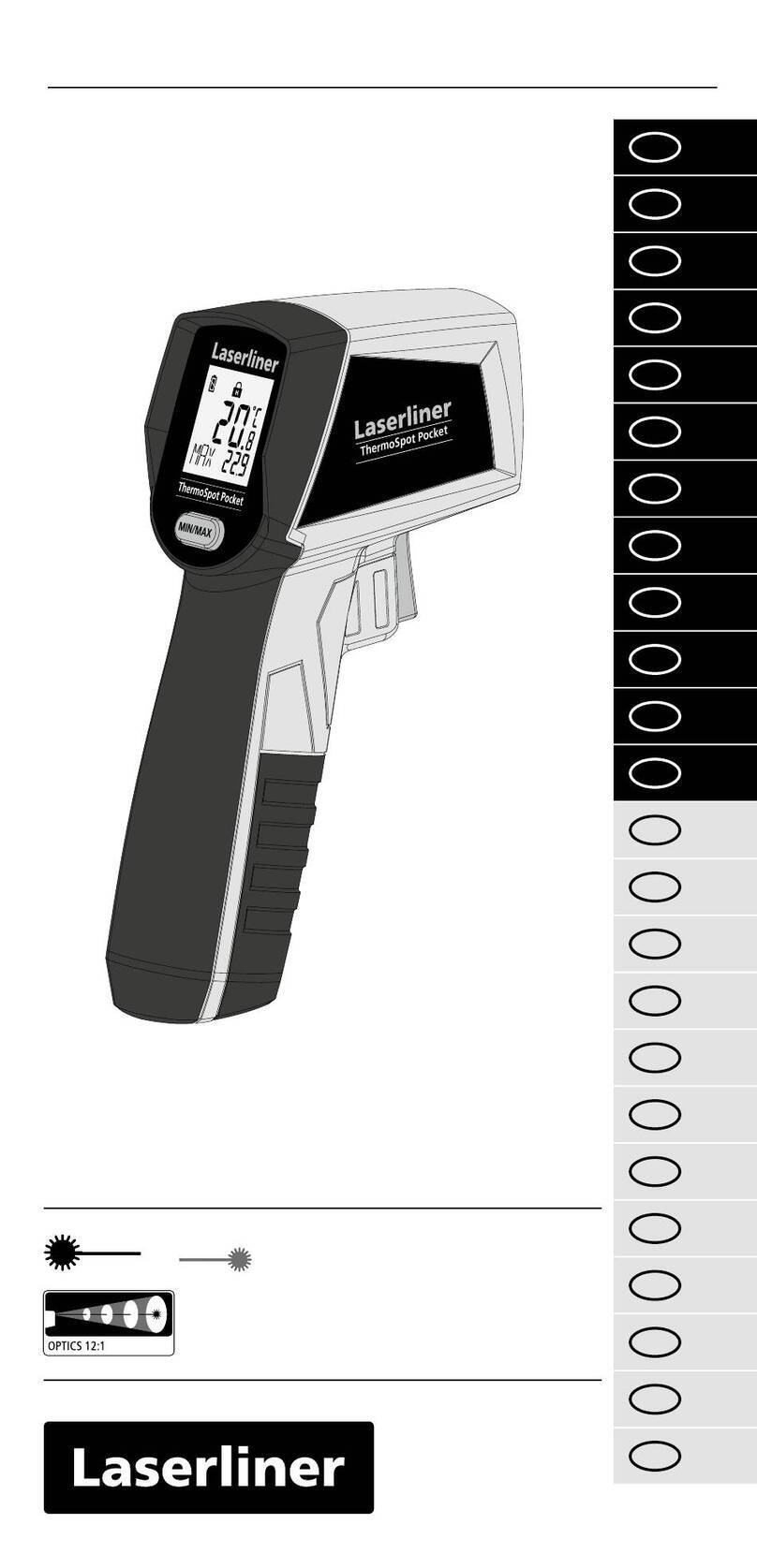 LaserLiner ThermoSpot Pocket instructions