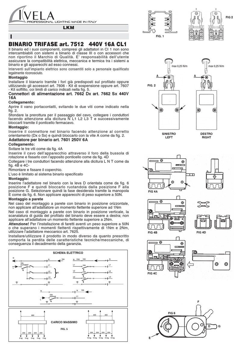 Ivela 7512 440V 16A CL1 Installation