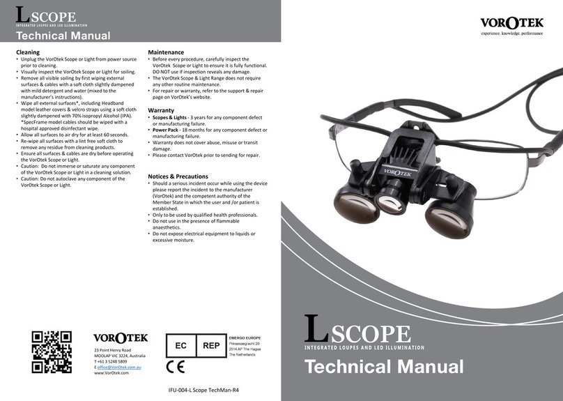 VorOtek L SCOPE User manual