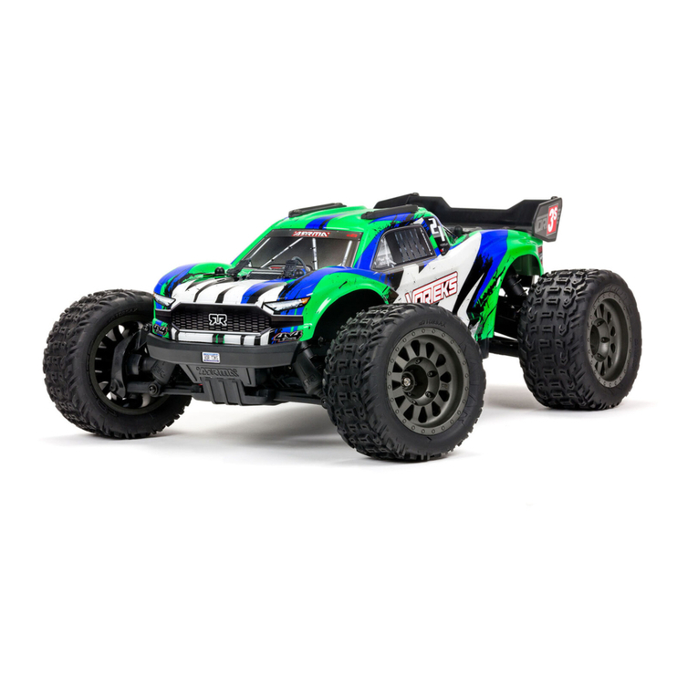 Arrma VORTEKS 4x4 3S BLX Vehicle Specification sheet