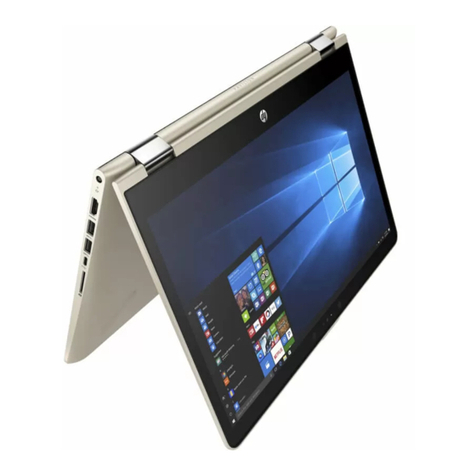 HP Pavilion x360 Convertible PC Manual