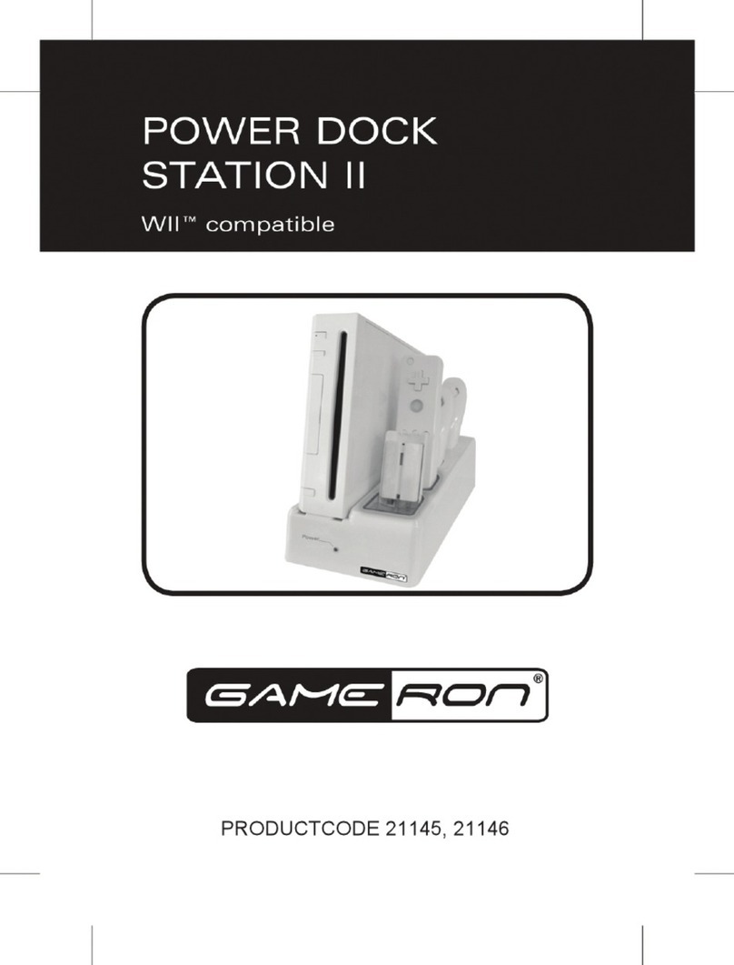 GAMERON POWER DOCK STATION II manual