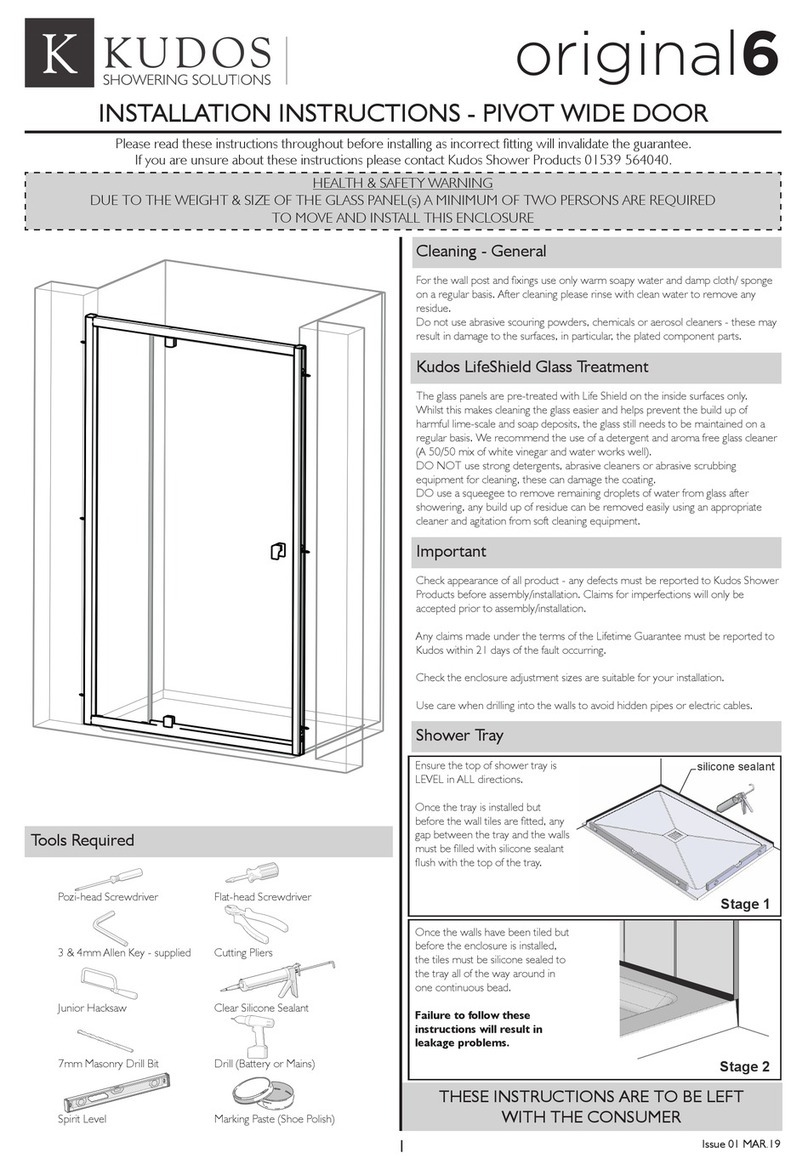 KUDOS original6 installation instructions