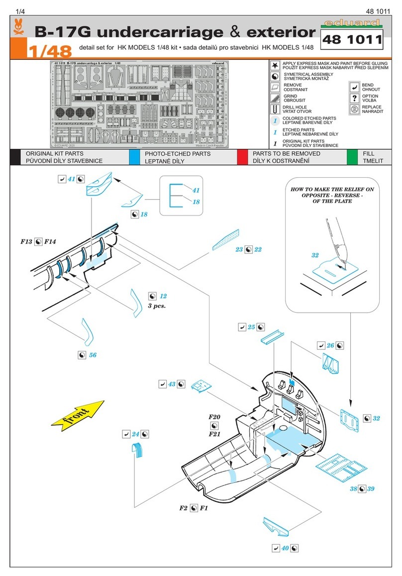 Eduard 48 1011 manual