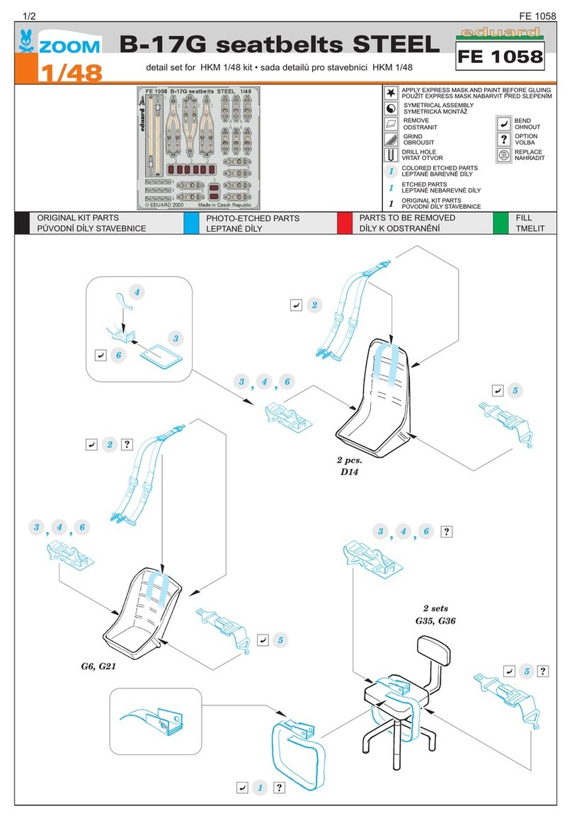 Eduard ZOOM FE 1058 quick start guide