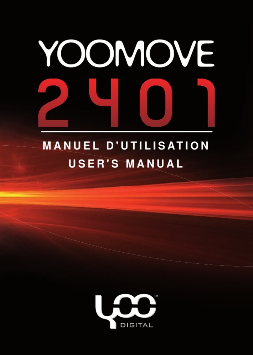 Yoo Digital YOOMOVE 2401 user manual