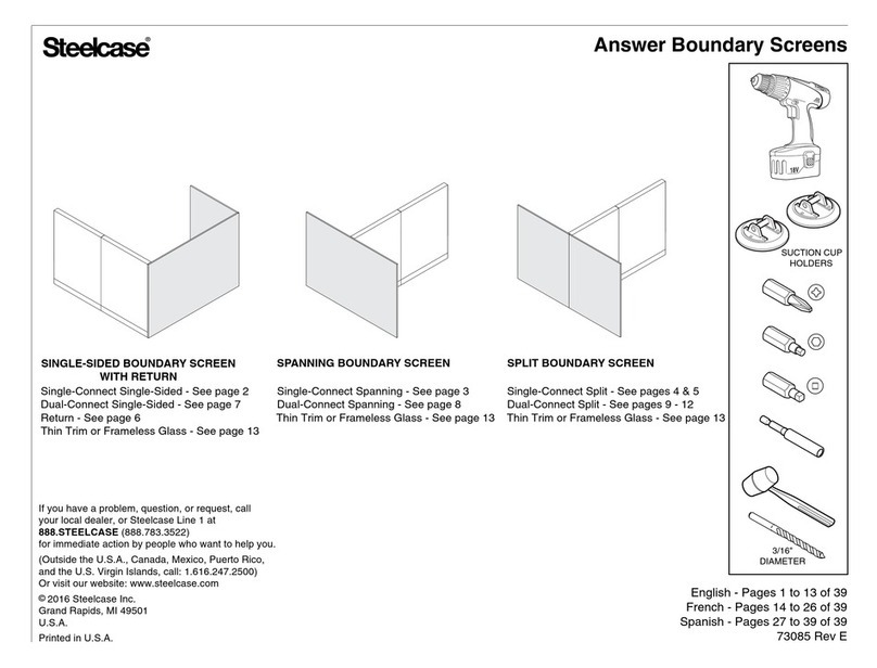 Steelcase Answer User manual Steelcase Answer User manual