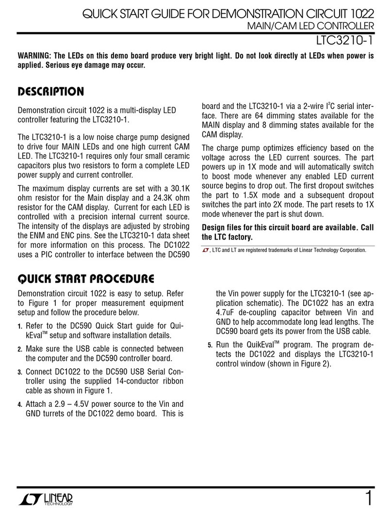 Linear Technology LTC3210-1 User manual