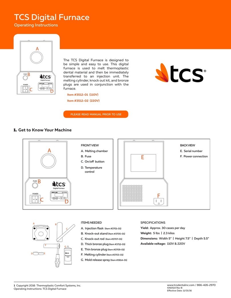 TCS 3512-01 operating instructions TCS 3512-01 operating instructions