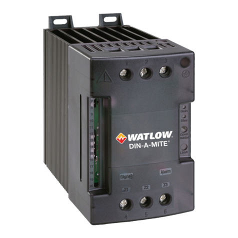 Watlow DIN-A-MITE C User manual Watlow DIN-A-MITE C User manual