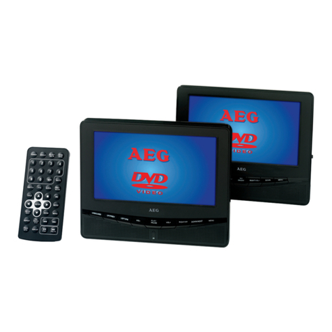 AEG ETV DVD 4549 LCD instruction manual