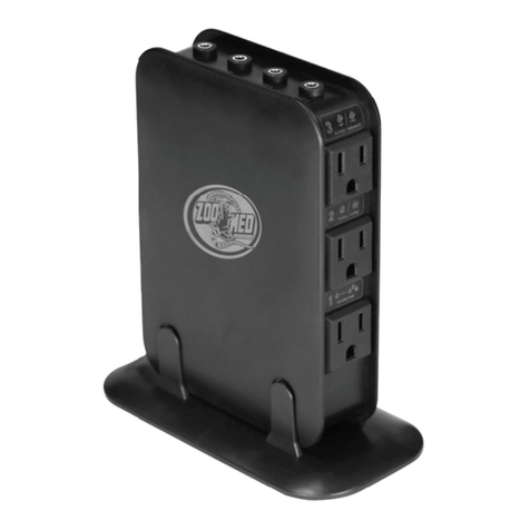 Zoo Med Environmental Control Center Quick start quide