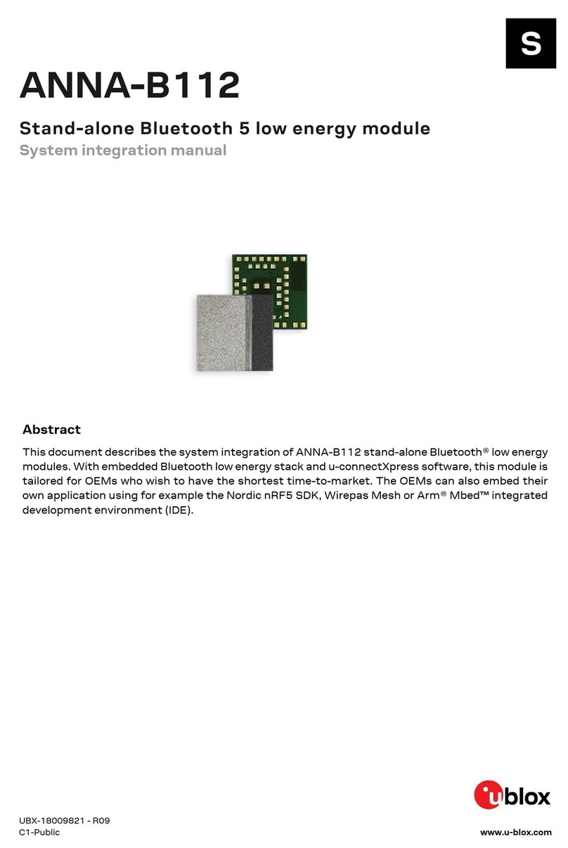 Ublox ANNA-B112 Quick setup guide