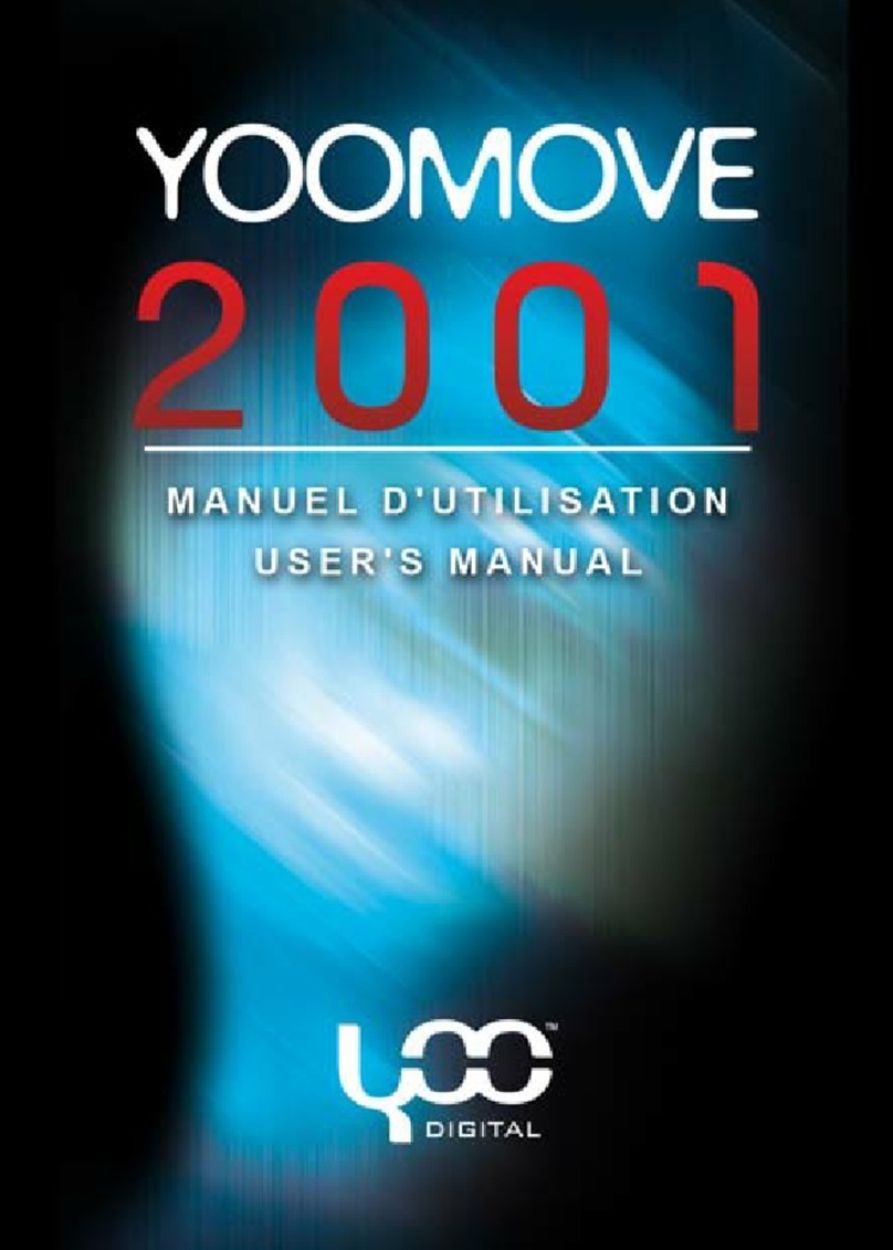 Yoo Digital YOOMOVE 2001 manual