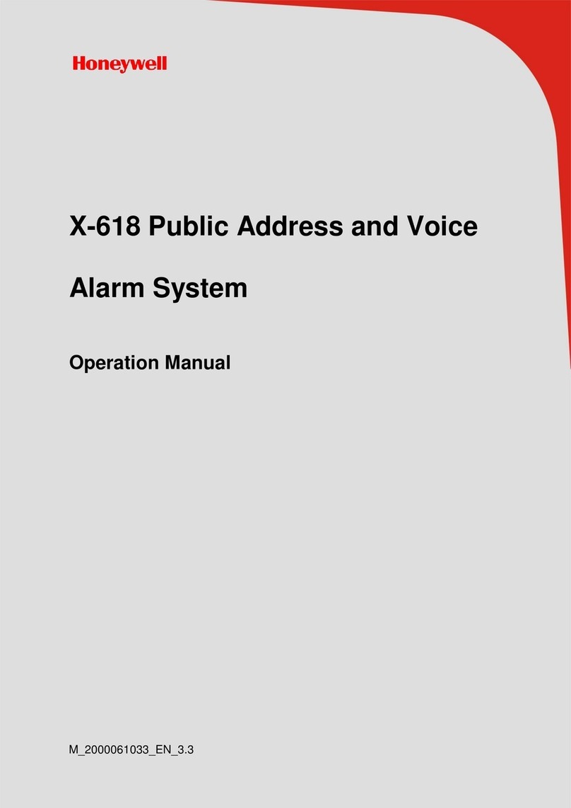 Honeywell X-618 User manual