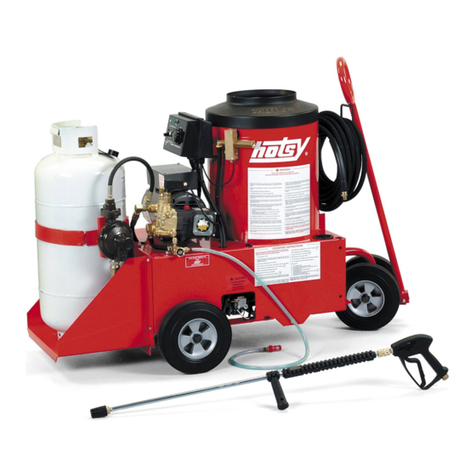 Hotsy 558-A Operating instructions and parts manual