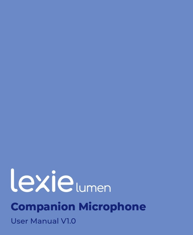 IntriCon Lexie Lumen User manual IntriCon Lexie Lumen User manual