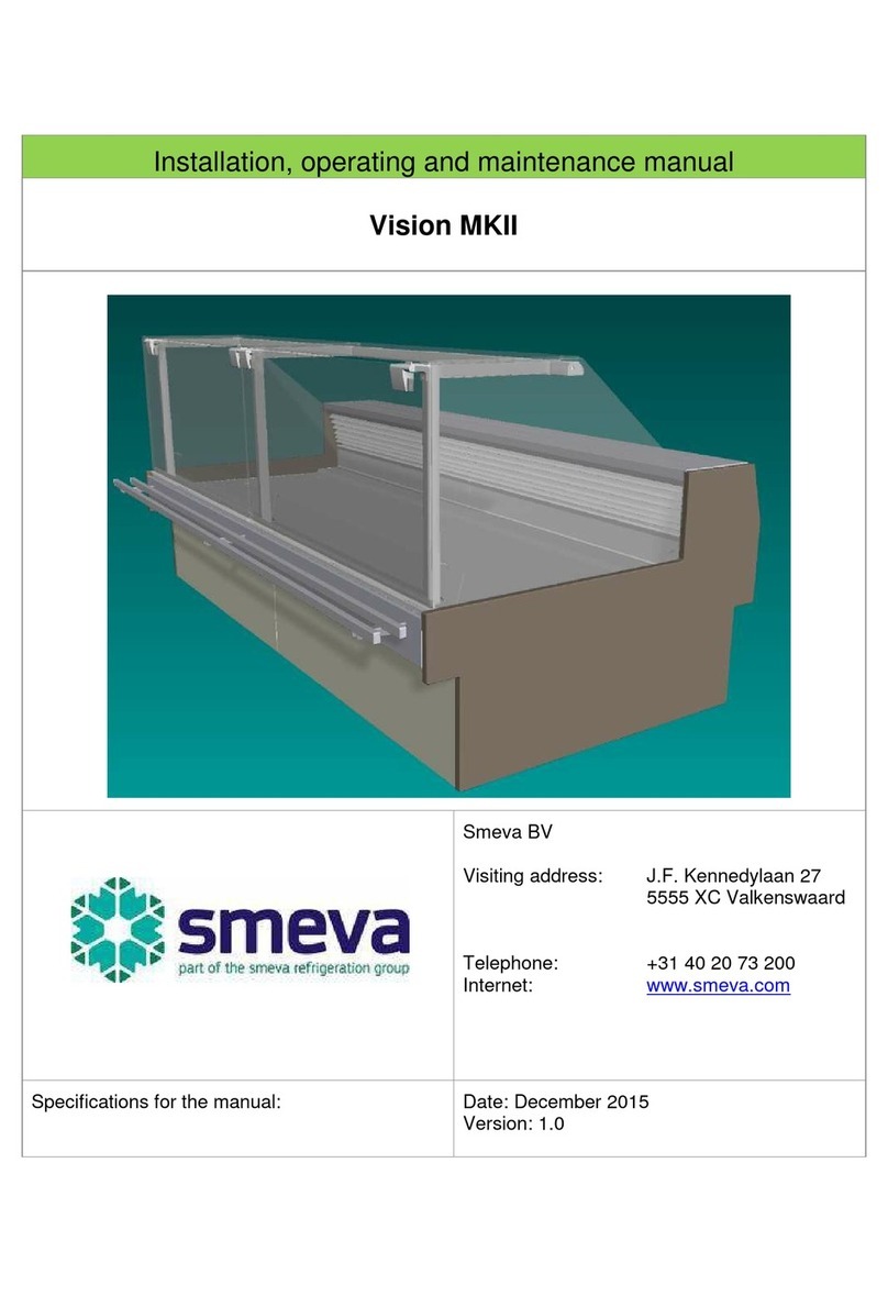 Smeva Vision MKII Installation, operating and maintenance manual