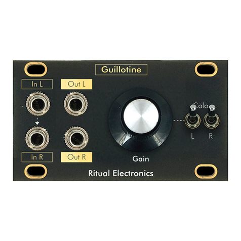Ritual Electronics Guillotine manual