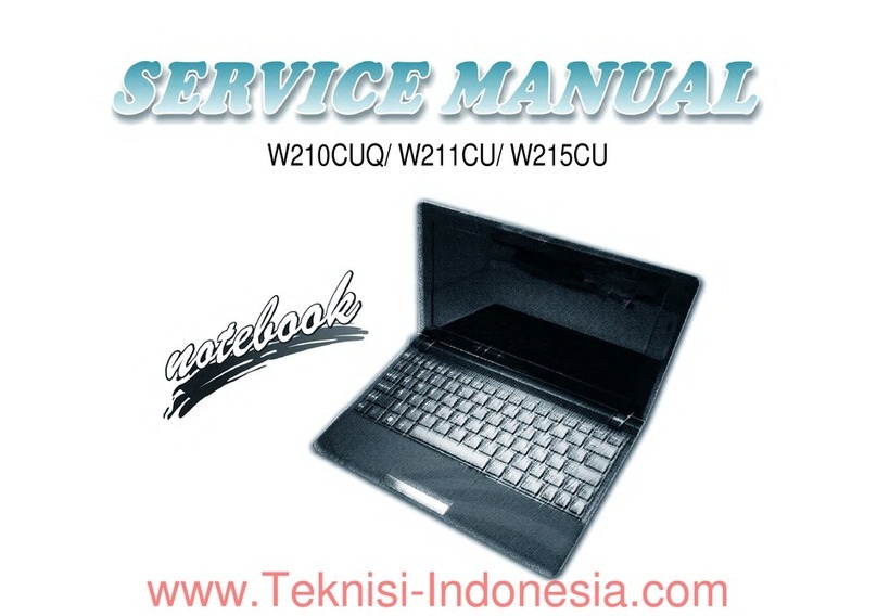 Clevo W210CUQ Service manual