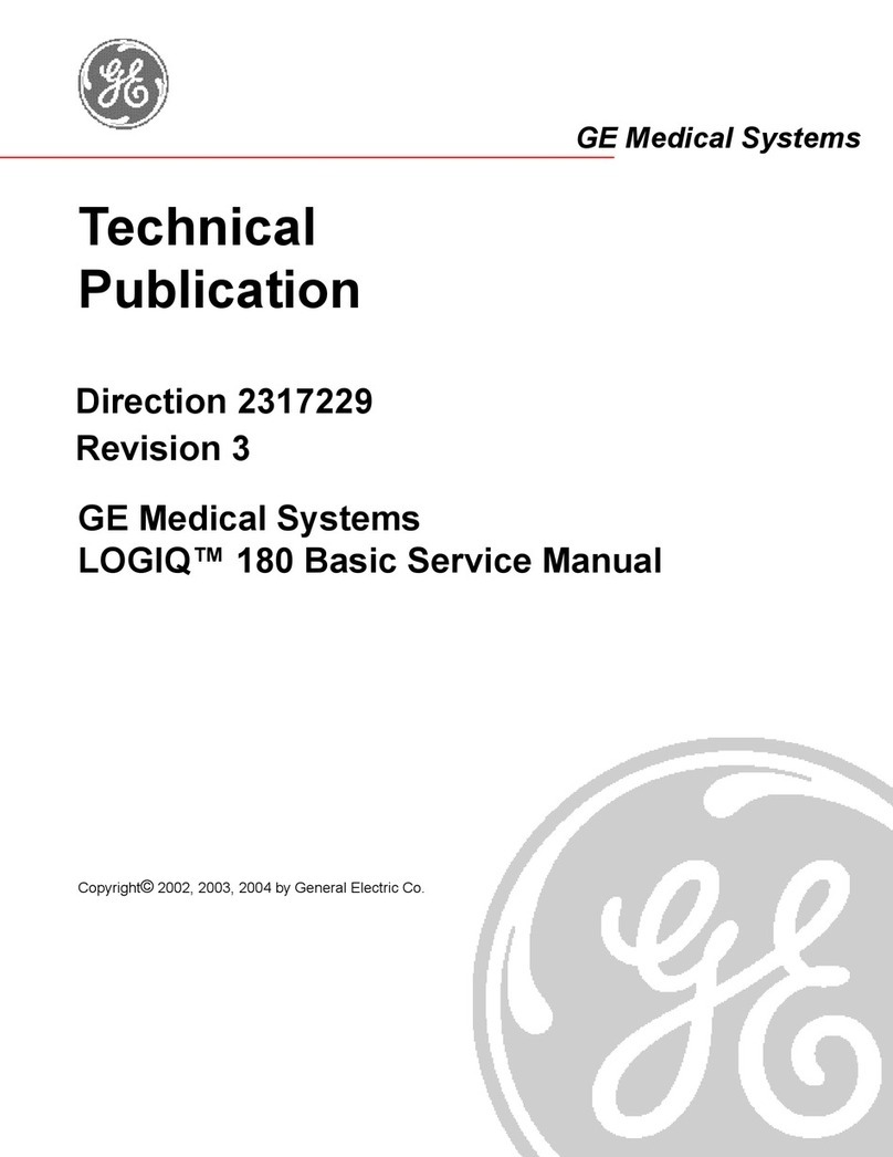 GE LOGIQ 180 User manual