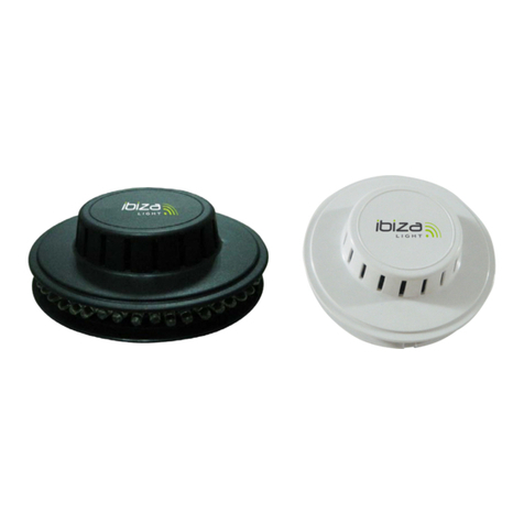 Ibiza LED UFO-BL user manual