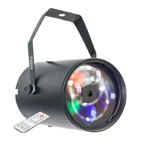 Ibiza GOBO-RGBW12 user manual