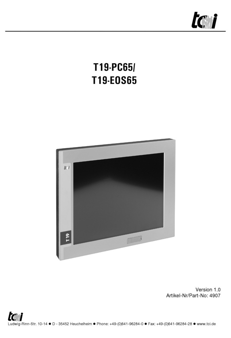 TCi T19-PC65 User manual
