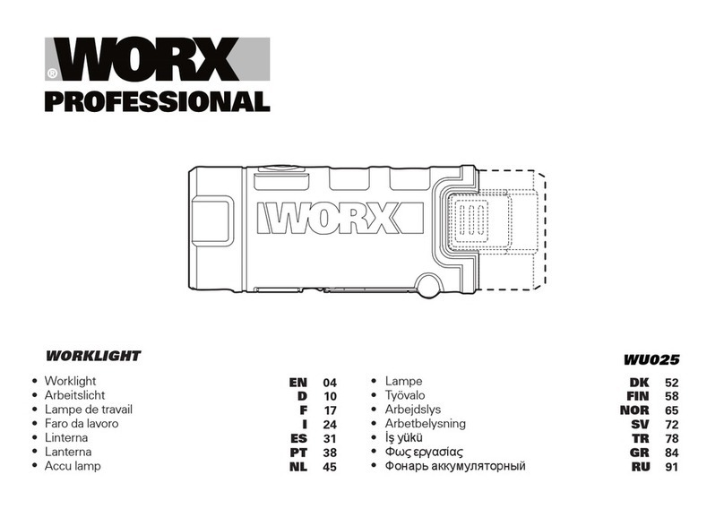 Worx Professional WU025 Original instructions