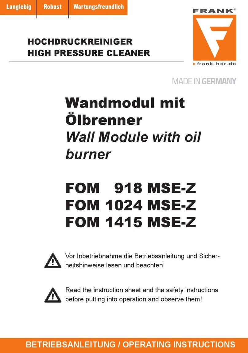 Frank FOM 918 MSE-Z User manual