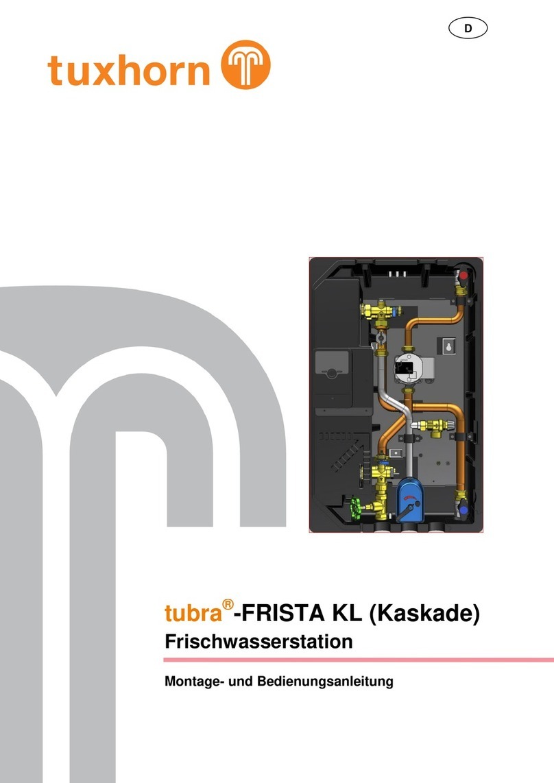 Tuxhorn tubra-FRISTA KL Assembly and operating guide Tuxhorn tubra-FRISTA KL Assembly and operating guide