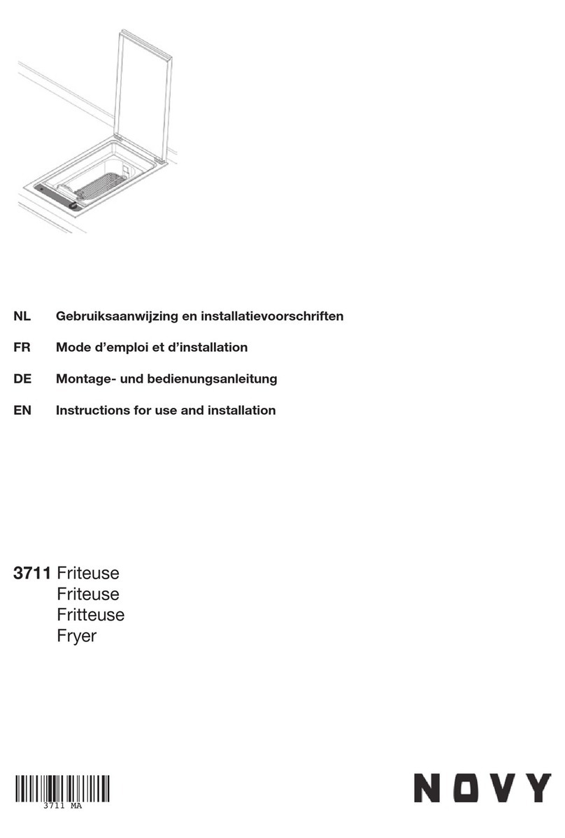 Novy 3711 Instructions for use and installation