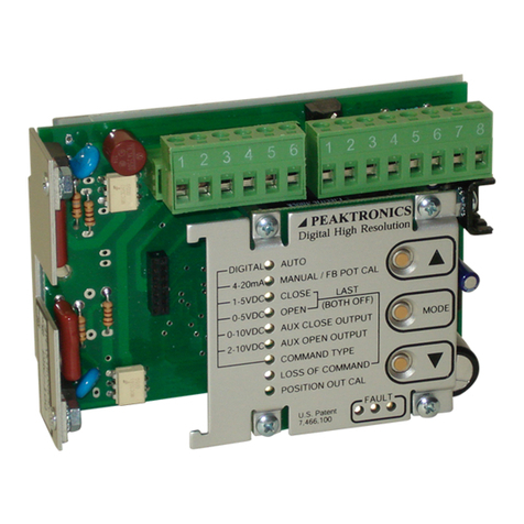 Peaktronics DHC-400 User manual
