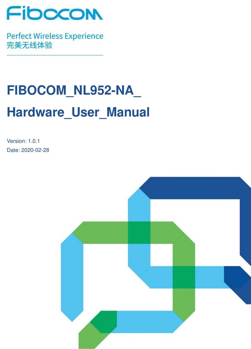 Fibocom NL952-NA-00 Instructions for use