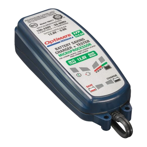 TecMate OptiMate Lithium 4s 0.8A Instructions for use TecMate OptiMate Lithium 4s 0.8A Instructions for use