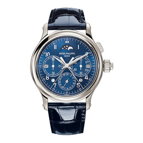 Patek Philippe 5372 User manual