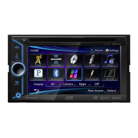 JVC KW-V40BT User manual