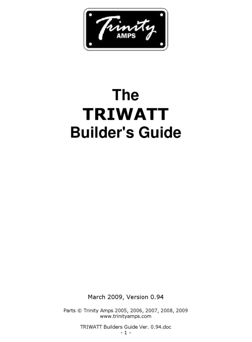 Trinity Amps TRIWATT User manual