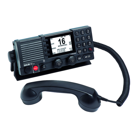 COBHAM SAILOR 6222 VHF DSC manual
