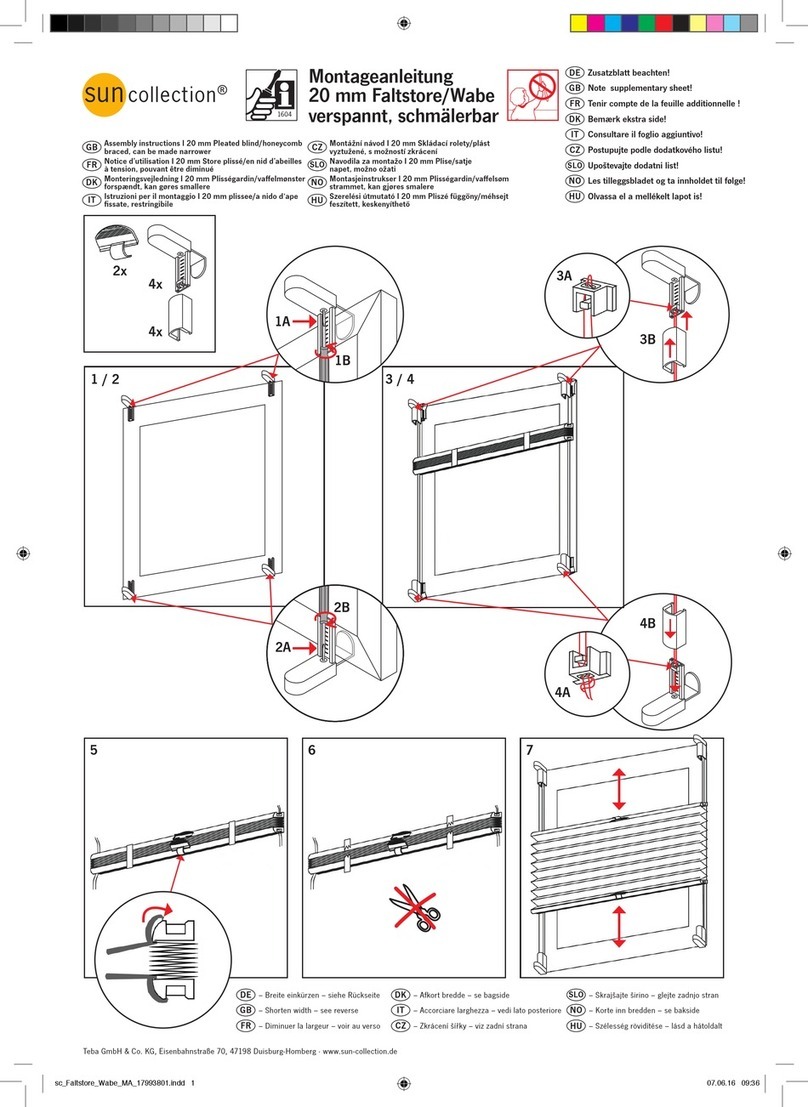 Teba Sun Series Assembly instructions