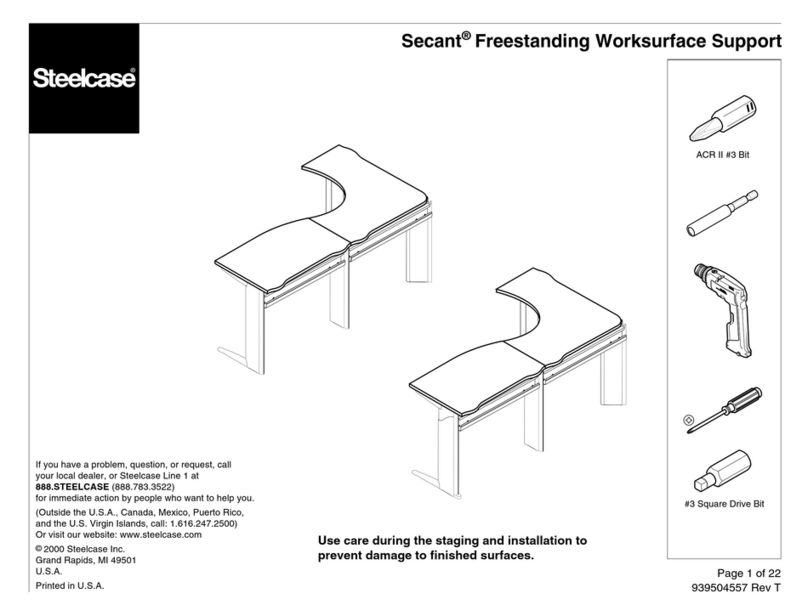 Steelcase Secant User manual