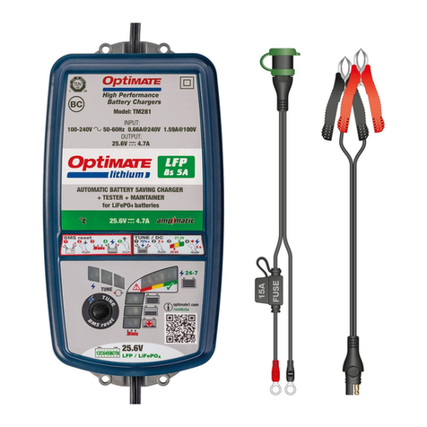 TecMate OptiMate Lithium 8s 5A instructions